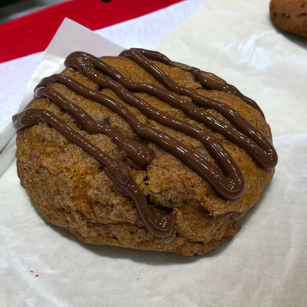 Nutella Stuffed Pumpkin Chocolate Chip